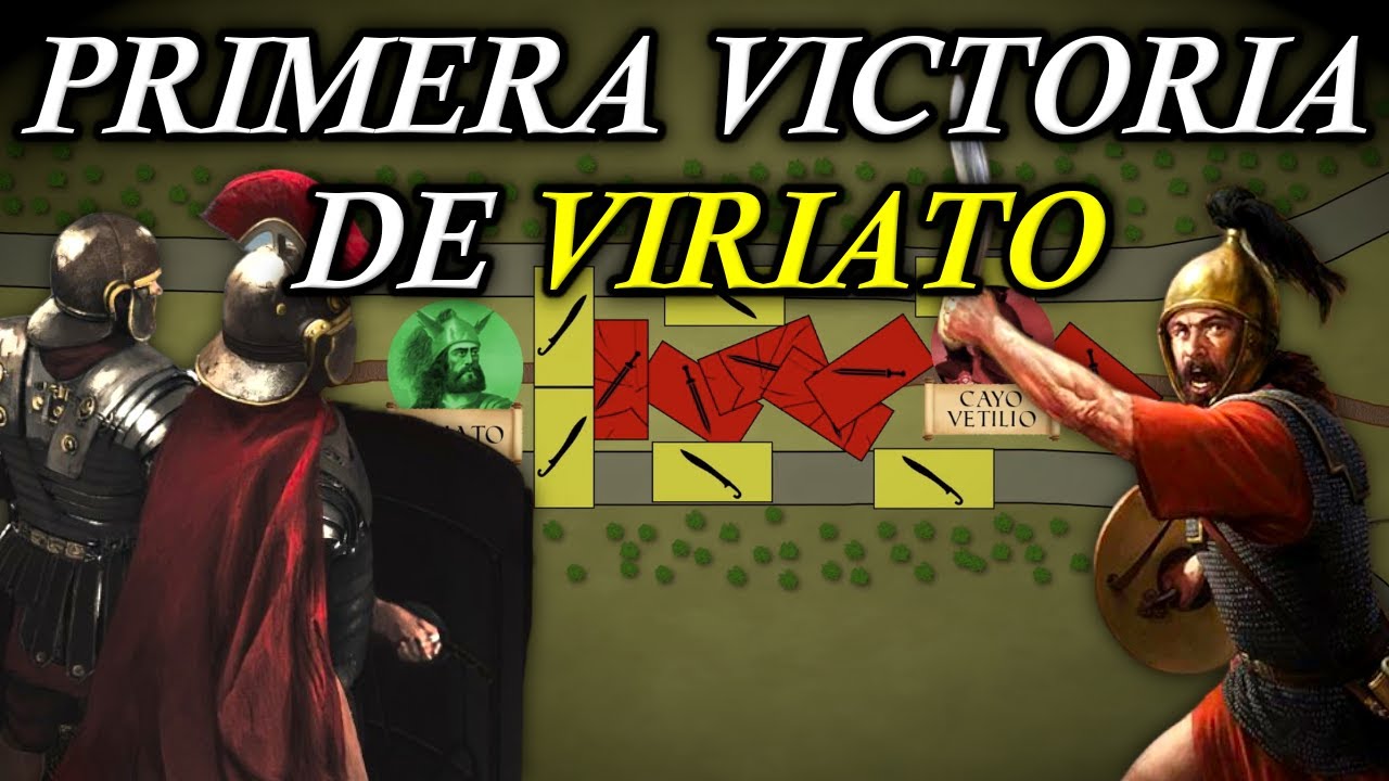 La Batalla de Tr&iacute;bola, 147 AC ⚔️ La primera victoria de Viriato contra Roma