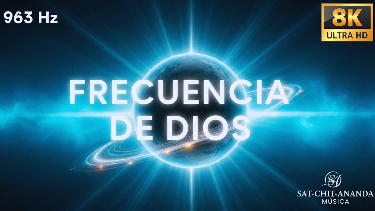 FRECUENCIA DE DIOS 963 Hz - Rayo de Luz, Energía Pura • CONCIENCIA DIVINA • Melodía Sanadora