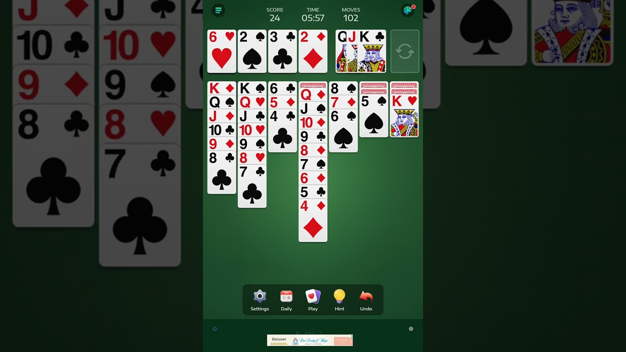 Solitaire: late at night 