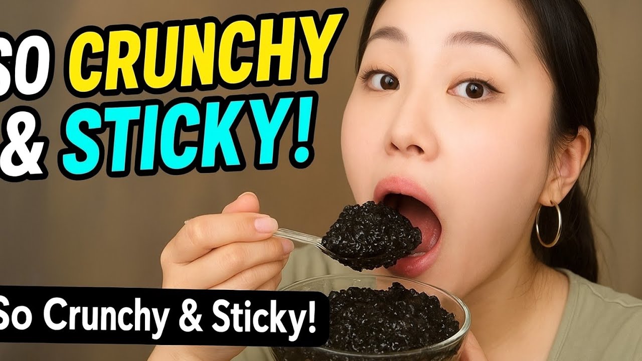 🍚 I Tried BLACK Sticky Rice Dessert for the First Time! 😱2. You Won’t Believe How This BLACK Food 