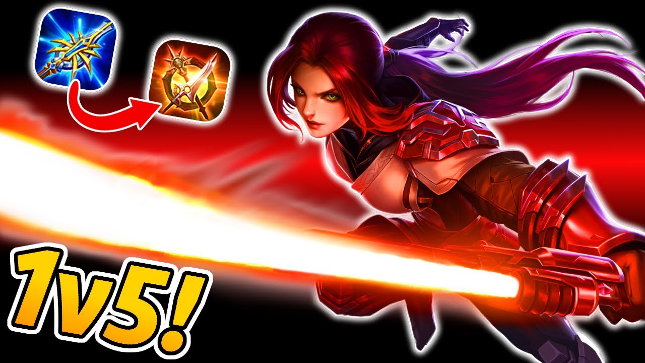 INSANE Butterfly 1v5! (Best Build) | Arena of Valor