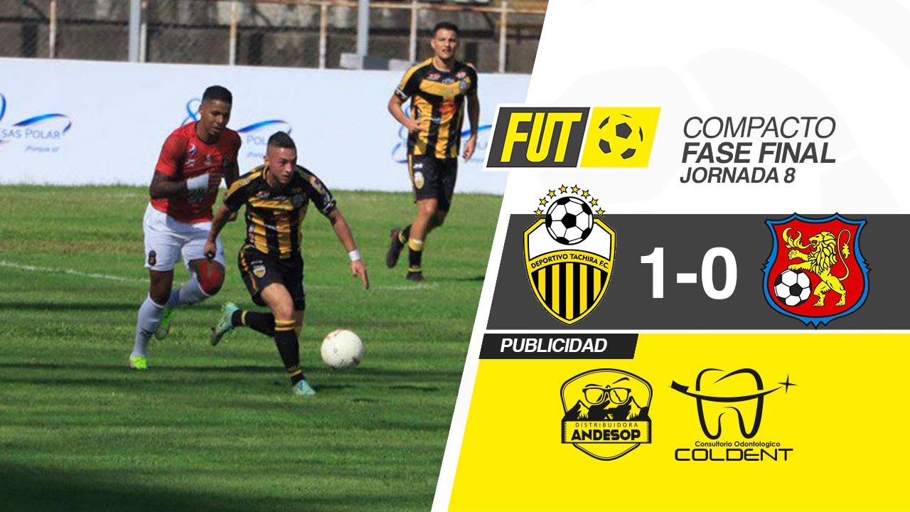 Deportivo Tachira vs Caracas Jornada 8 Fase Final A Liga Futve