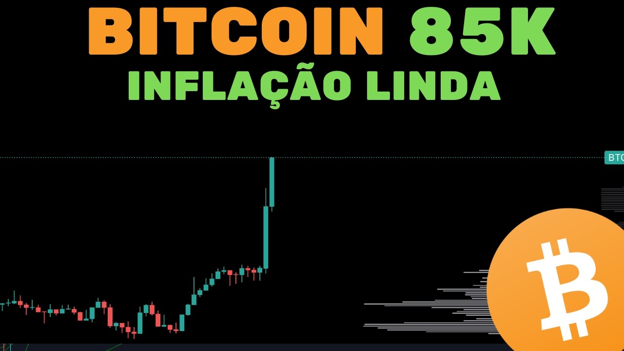 BITCOIN PUMP 84K: INFLA&Ccedil;&Atilde;O &Oacute;TIMA: ERA O QUE FALTAVA PARA ALTA?