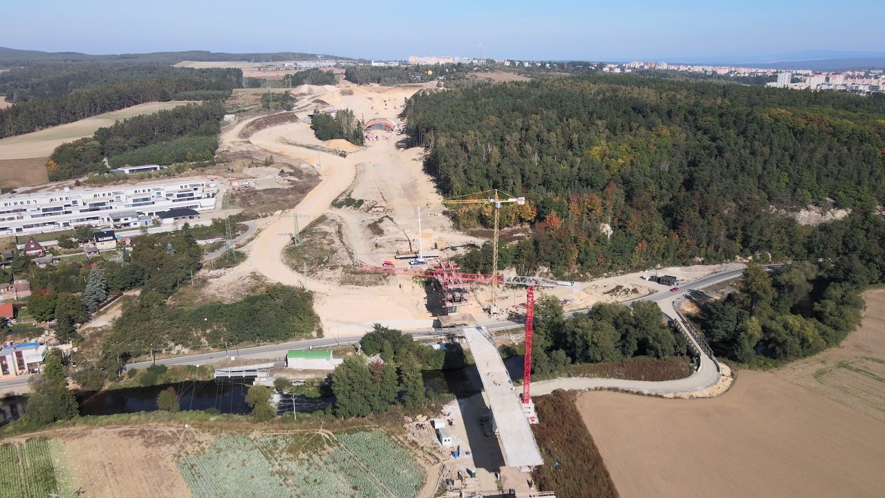 Západní okruh Říjen 2021 / Mavic Air 2 / Plzeň