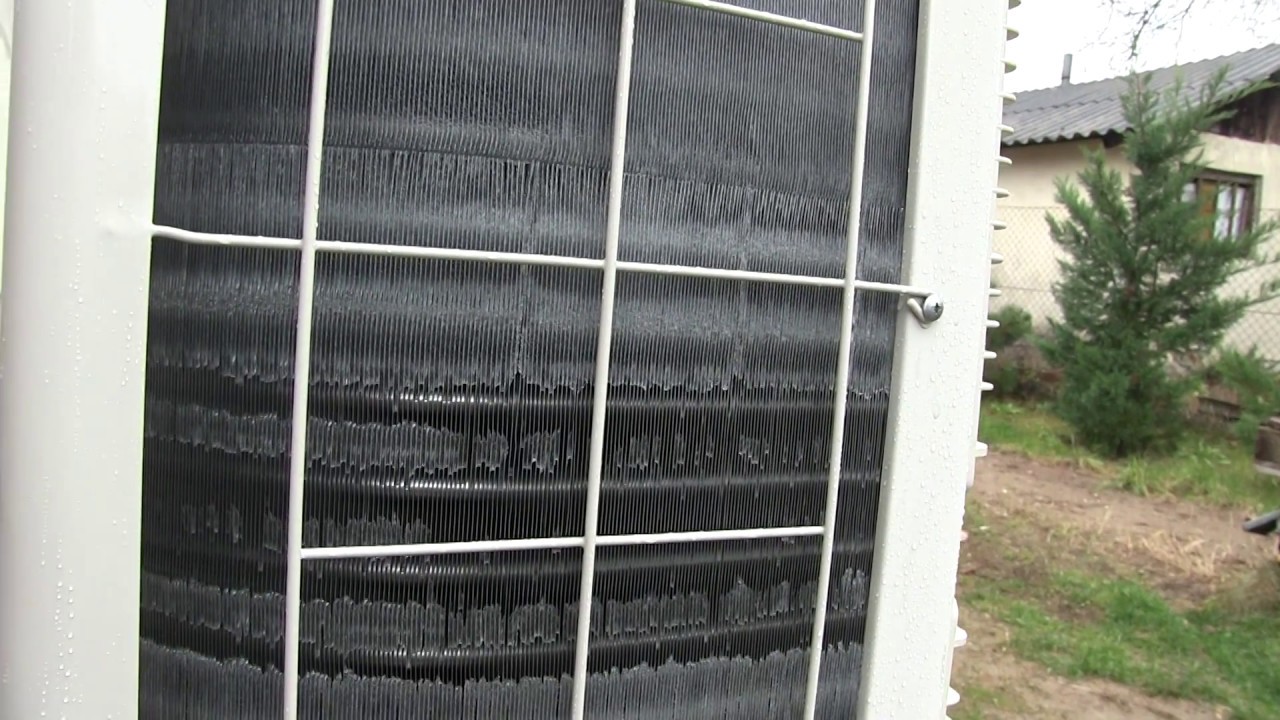 Panasonic T-Cap 9kW full defrost cycle / Panasonic T-Cap 9kW teljes leolvasztási ciklus