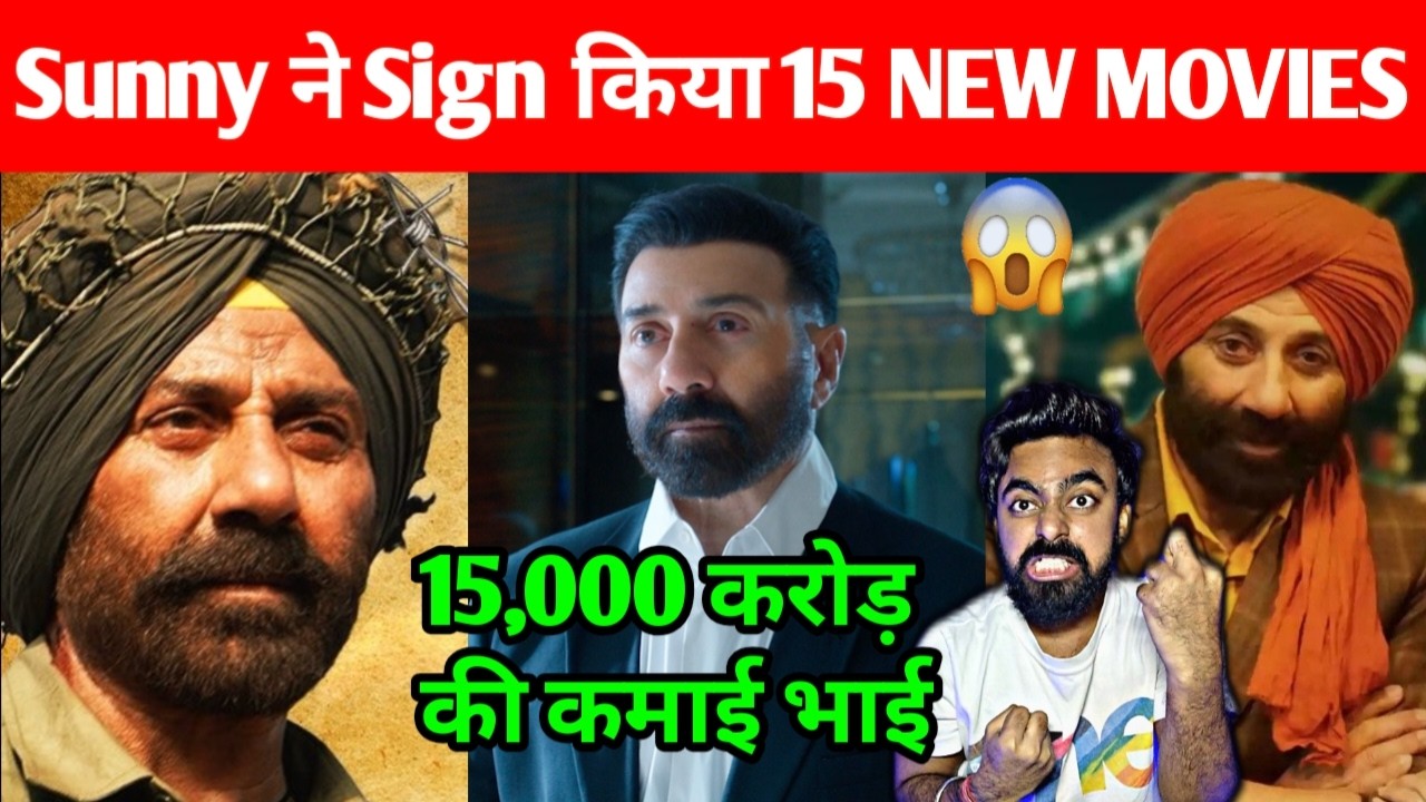 SUNNY DEOL NEW MOVIES 2026 - 2028 | BORDER 2 COLLECTION | LAHORE 1947 TRAILER | IKKA, GABRU, BAAP