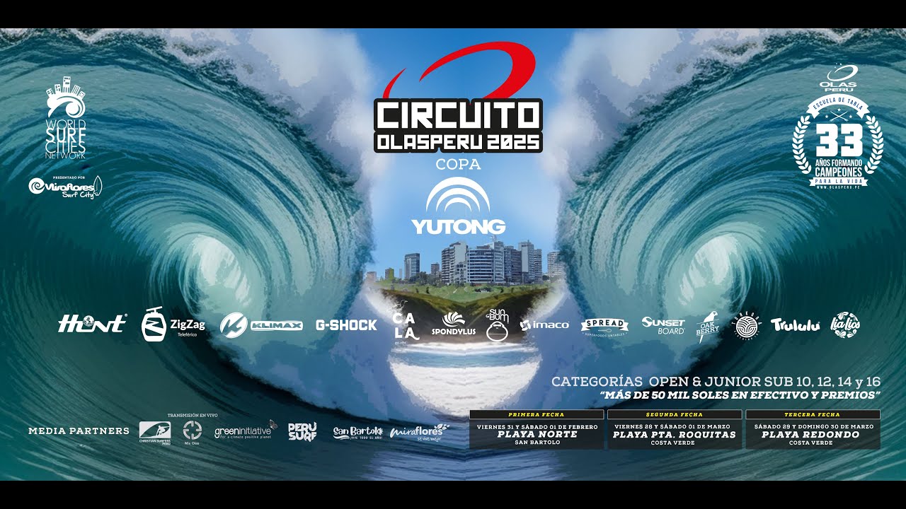 CIRCUITO OLAS PERÚ 2025 - 2DA FECHA | PUNTA ROQUITAS - LIMA | DÍA FINAL