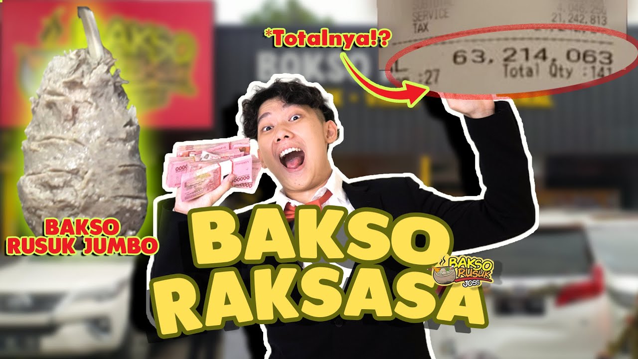 BORONG BAKSO RAKSASA SAMPAI KOSONG ?!