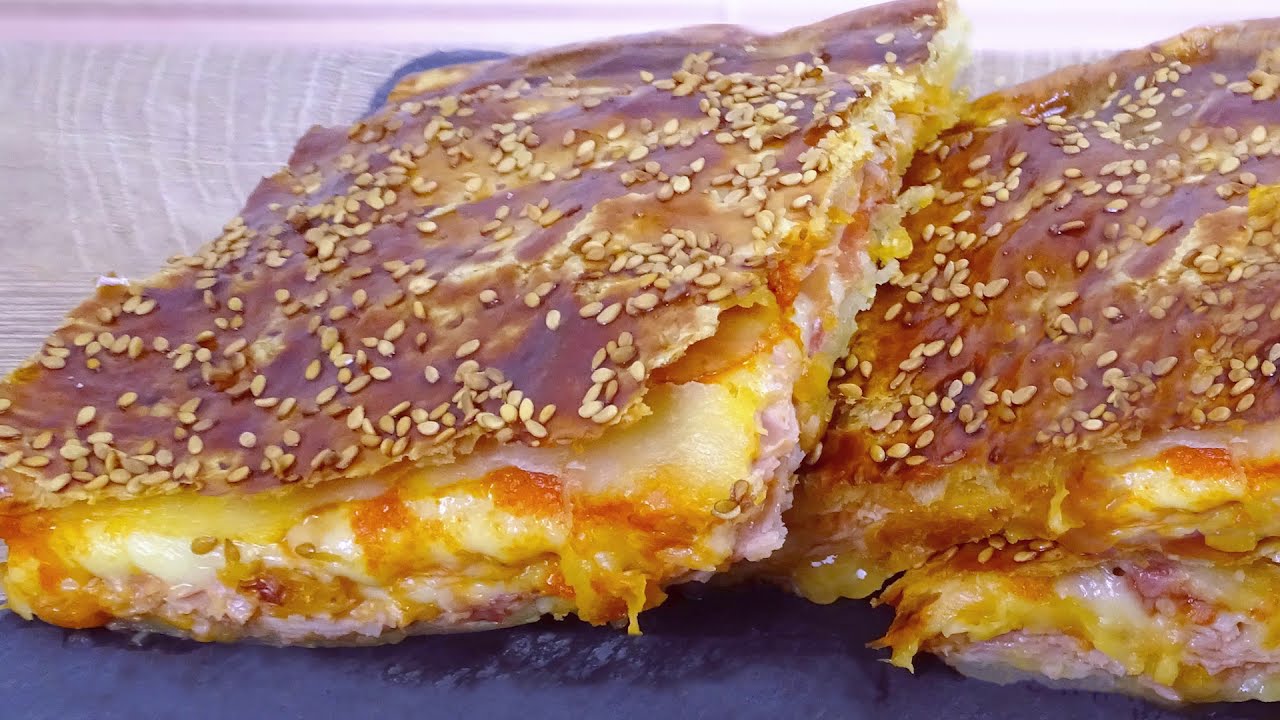 SFOGLIA RIPIENA -  VELOCE GUSTOSISSIMA E SFIZIOSA  - MATTONELLA PALERMITANA 😍