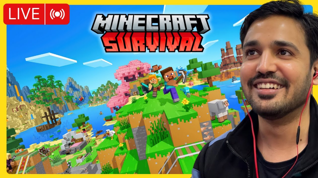 Minecraft Survival Series 🤯 #shorts #minecraft #livestream