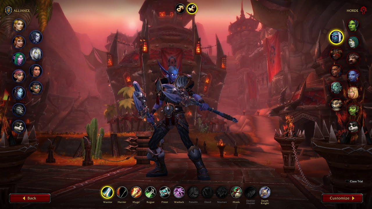 New Animations & Armors in Character Creation Screen Including Allied Races | Shadowlands Beta, WoW