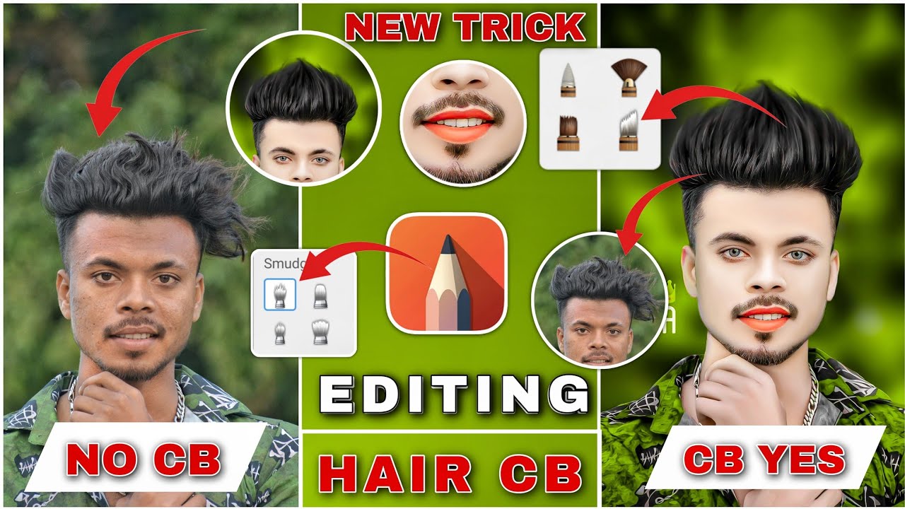 Hair Editing In Autodesk || CB Hair Editing Autodesk || New CB Photo Editing Sketchbook 2024