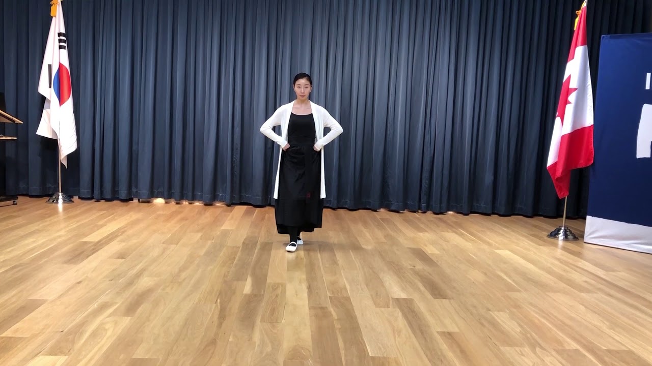 Korean Traditional Dance Lesson Week 2 - Down & Two Step