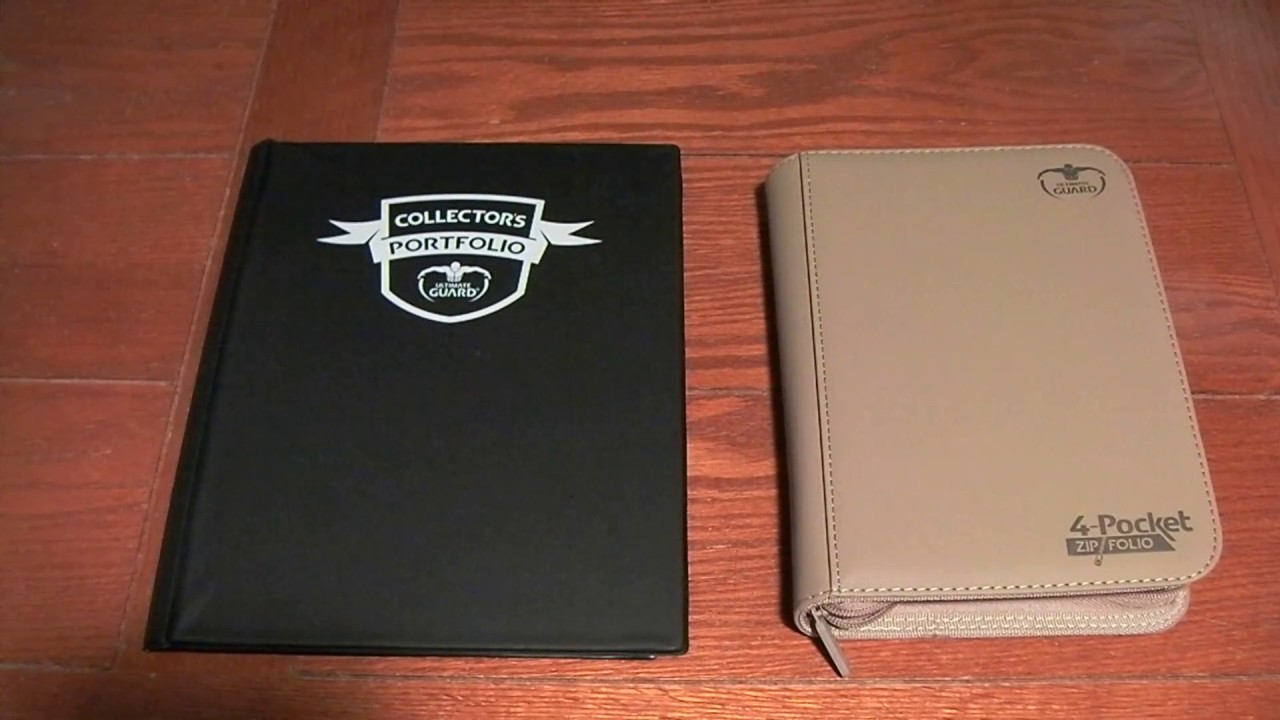 Product Review - Ultimate Guard Collector's Portfolio and 4-Pocket Zipfolio