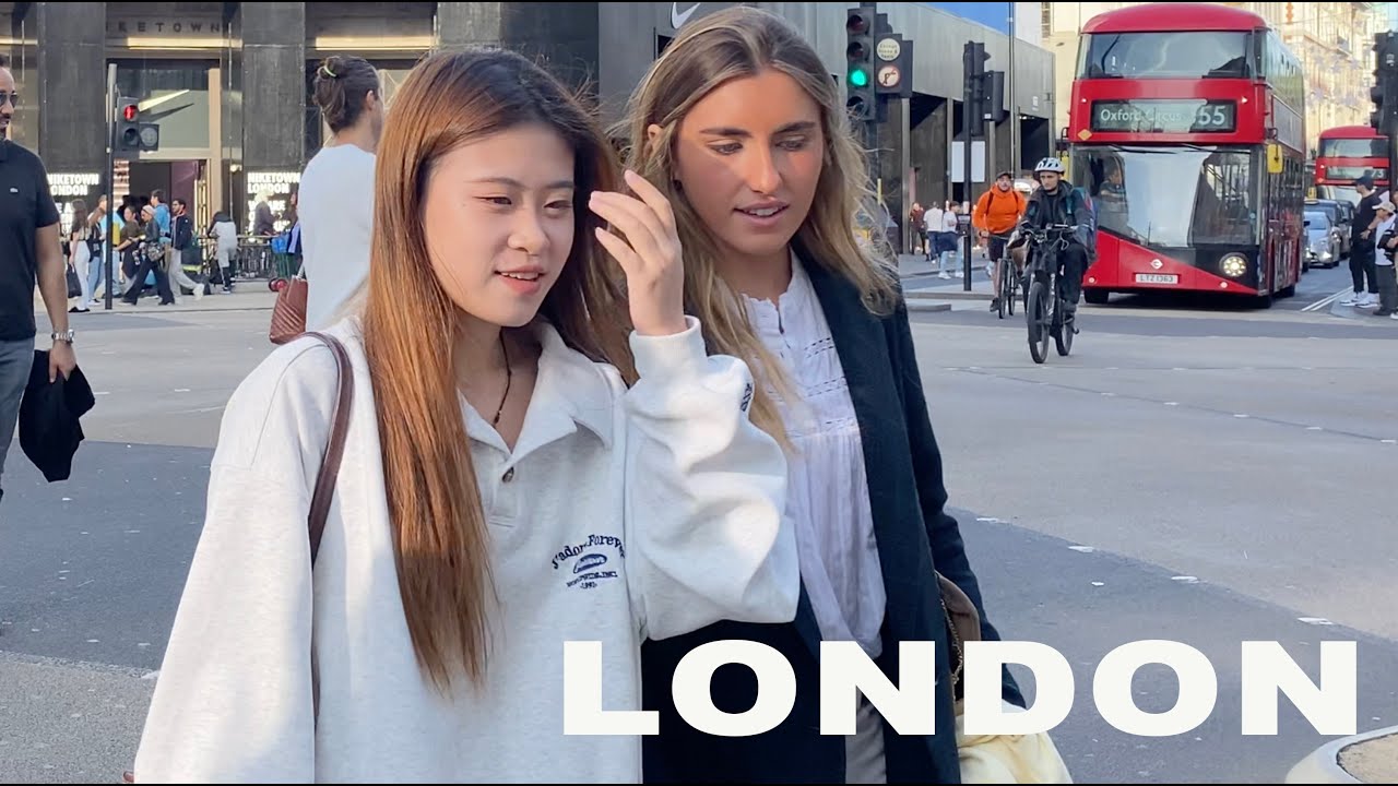 🇬🇧 LONDON WALK | Around OXFORD CIRCUS - Main Shopping Streets in London