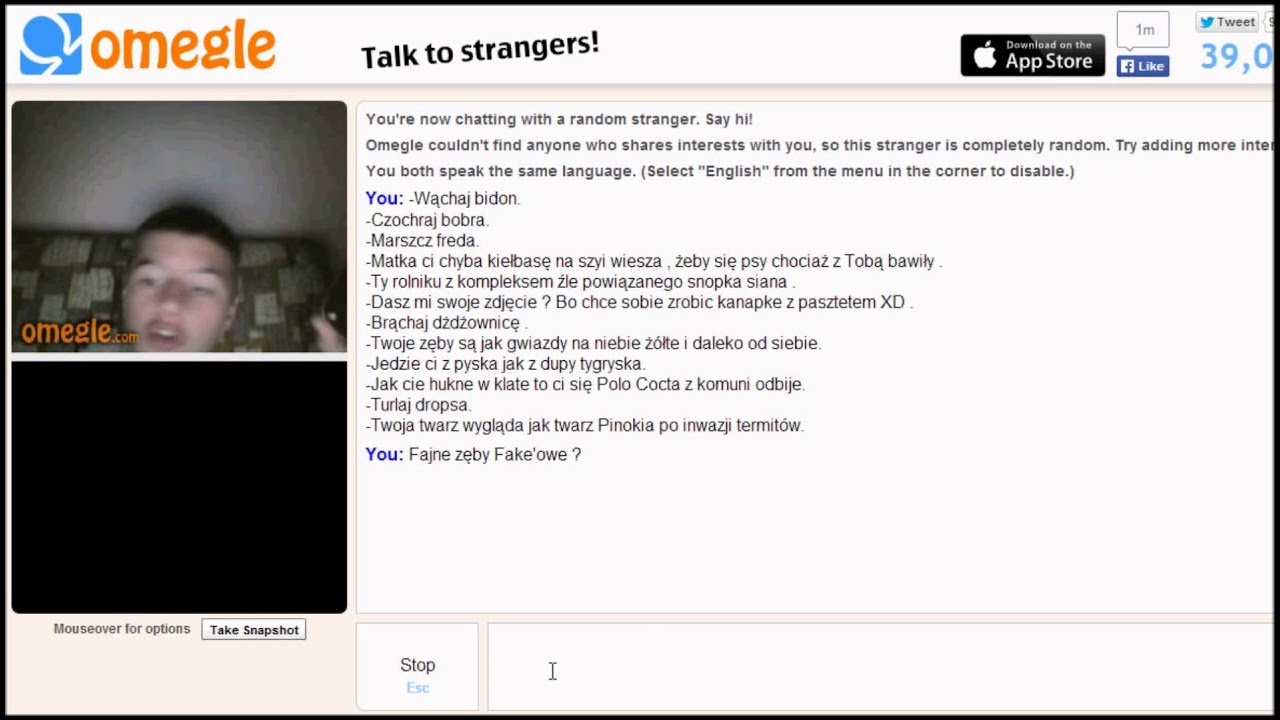 Troll na omegle #1