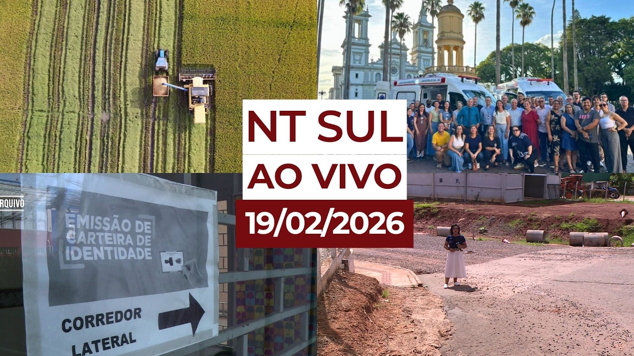 NT SUL AO VIVO 19-02-2026 | TV NOVO TEMPO