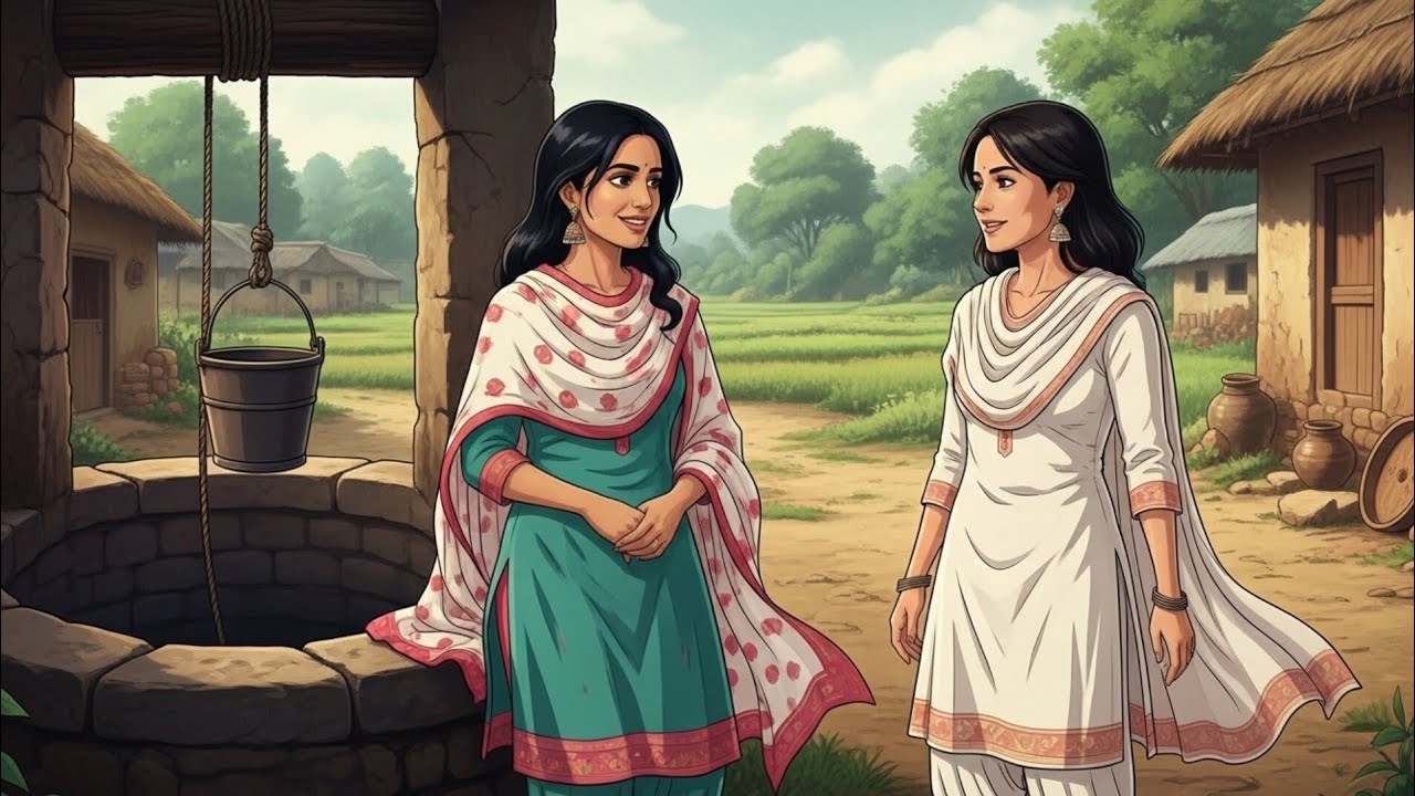 Ghibli Style Village Life Cinematic Video | Relaxing Rural Life in Pakistan 🌅