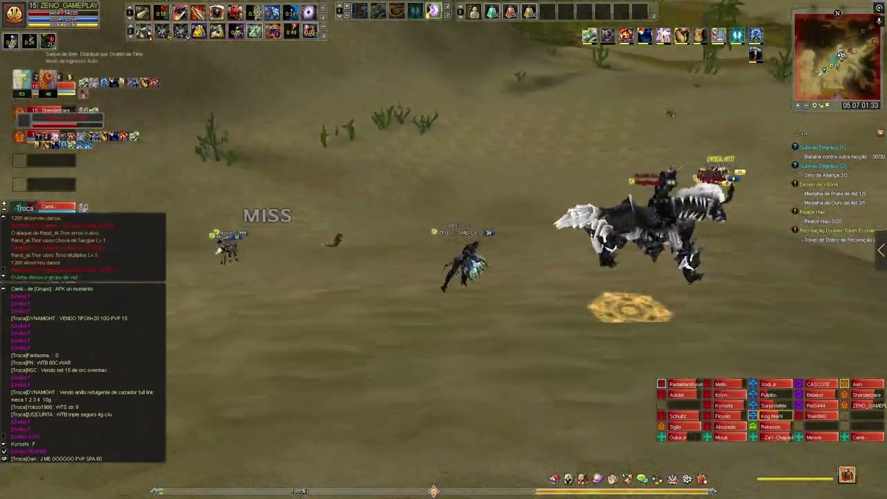 Shaiya Fawkes pvp 15 ZENO_GAMEPLAY