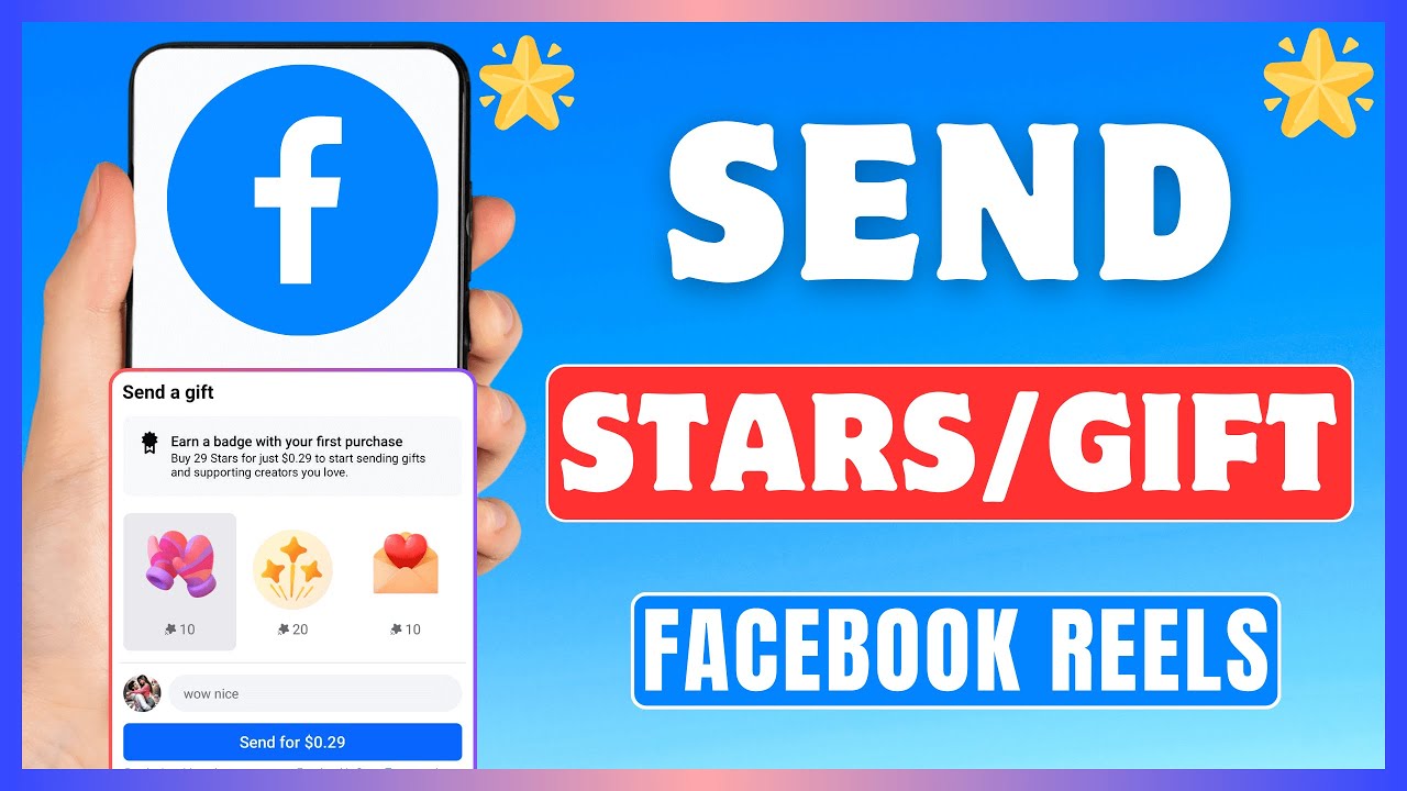 Как отправлять звёзды на Facebook Reels | Отправить подарочную звезду создателю видео на Facebook