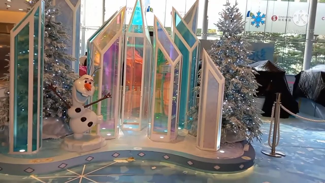 Disney Frozen Decorations @ City walk 2021