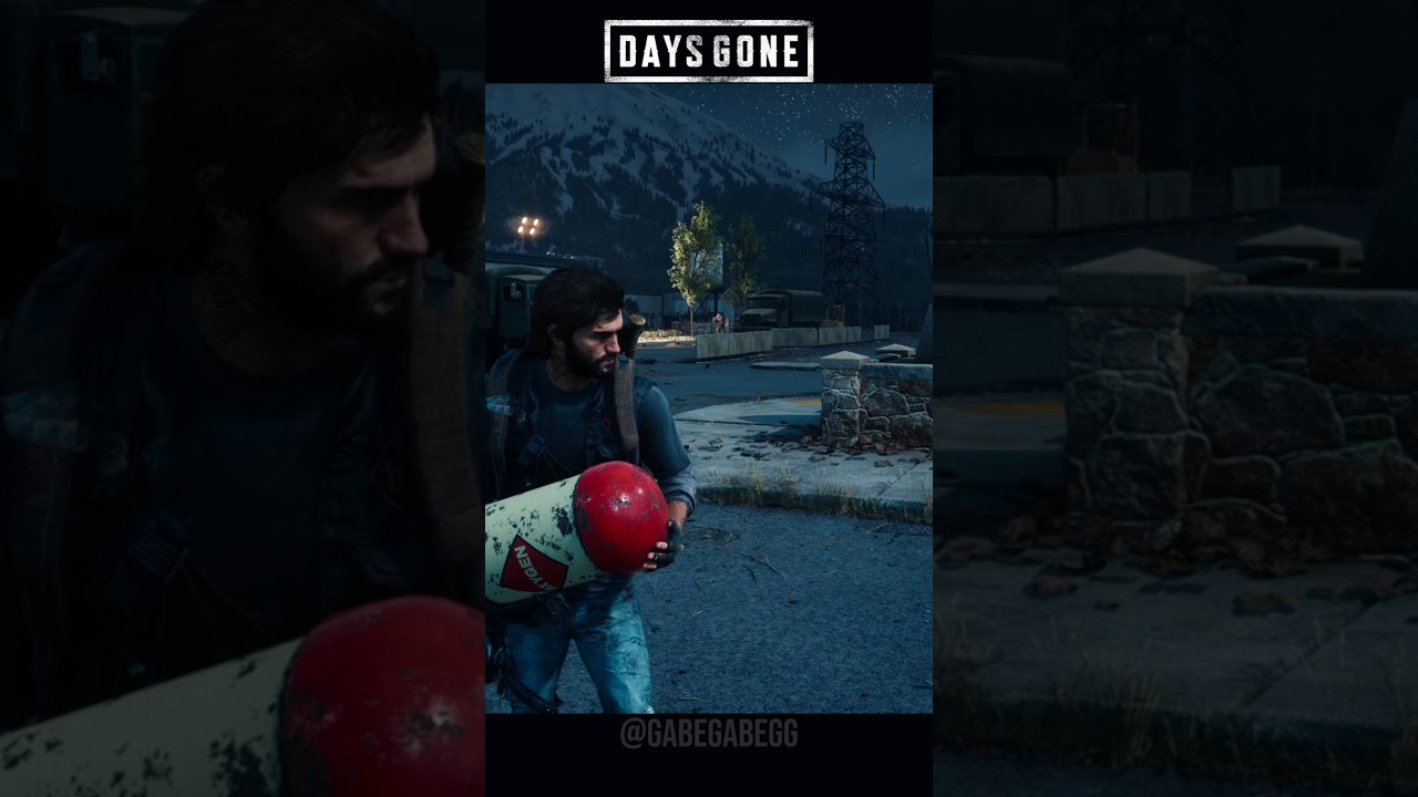 oxygen tank vs breaker! #daysgone #shorts