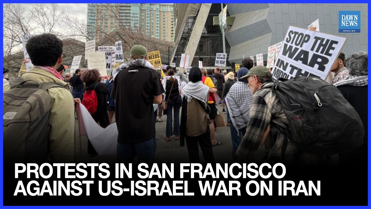 Protests In San Francisco Against US-Israel War On Iran | Dawn News English
