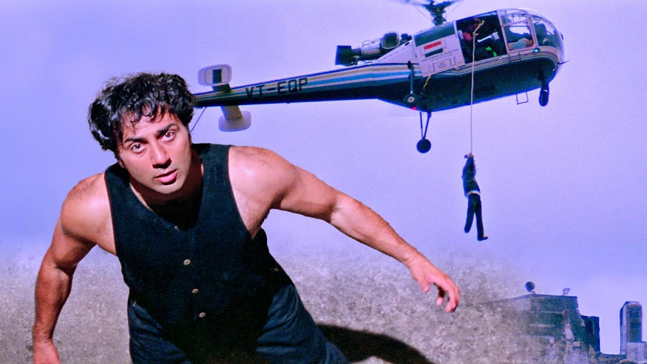 देश के सैनिक ने गद्दारों की साज़िशों मिलाया मिट्टी में | Sunny Deol | Climax Scene | Himmat