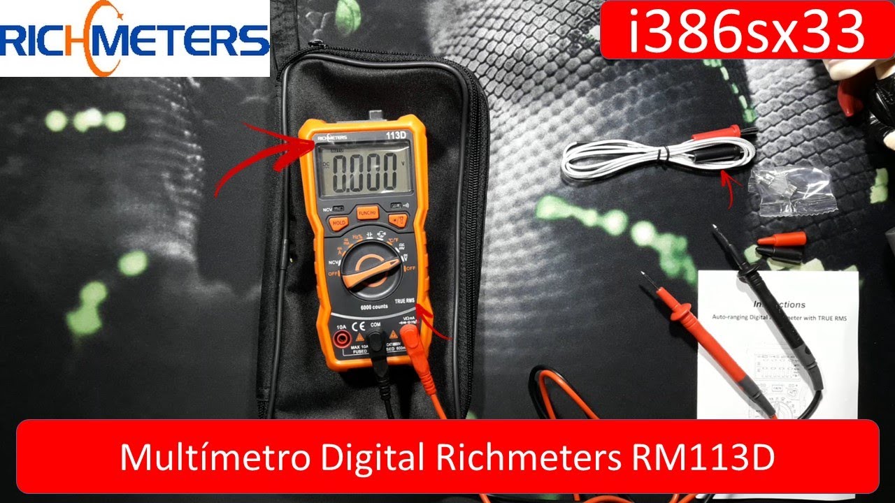 Mult&iacute;metro Digital Richmeters RM113D