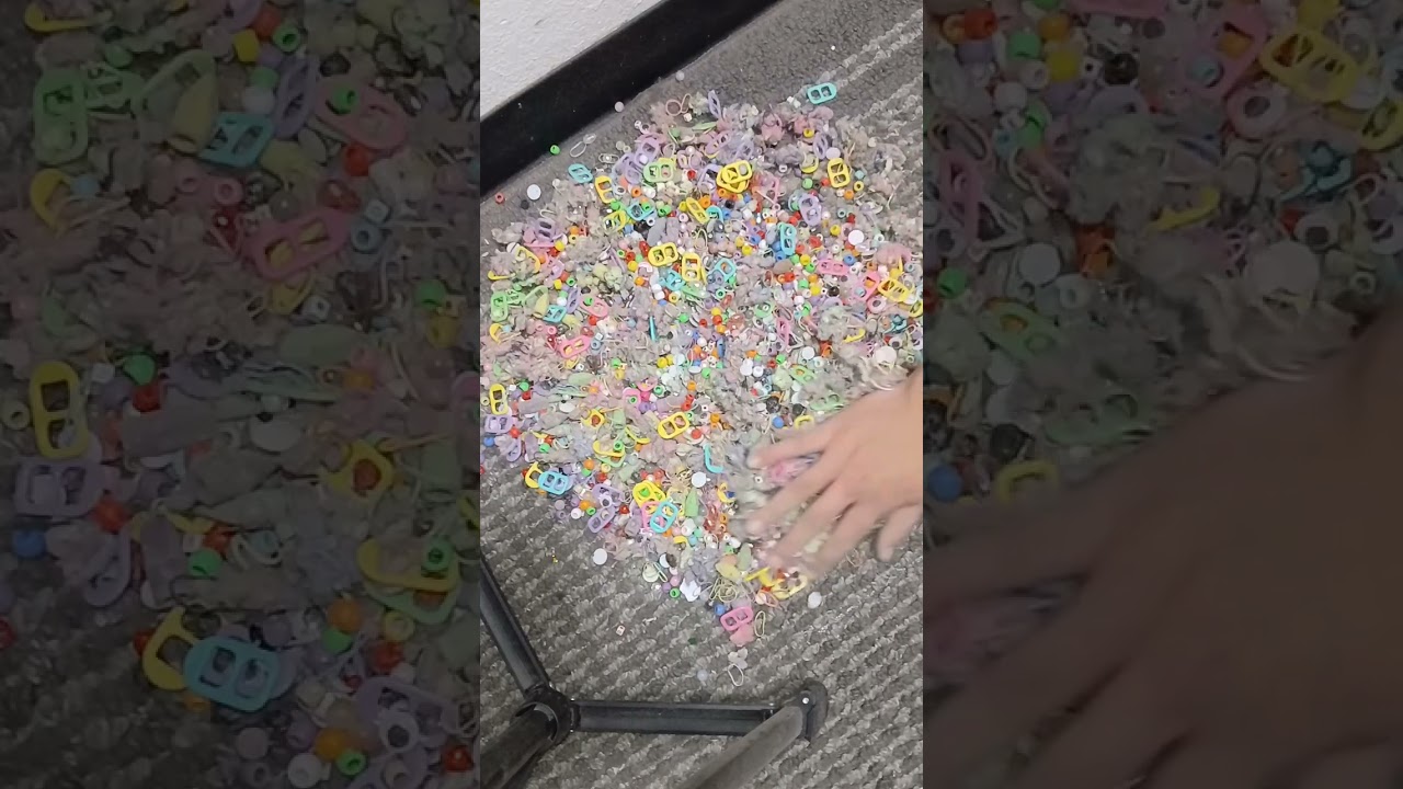 Colorful Clink. Hose play. ##oddlysatisfying #vacuumasmr #anxietyrelief #asmr #vaccommunity 
