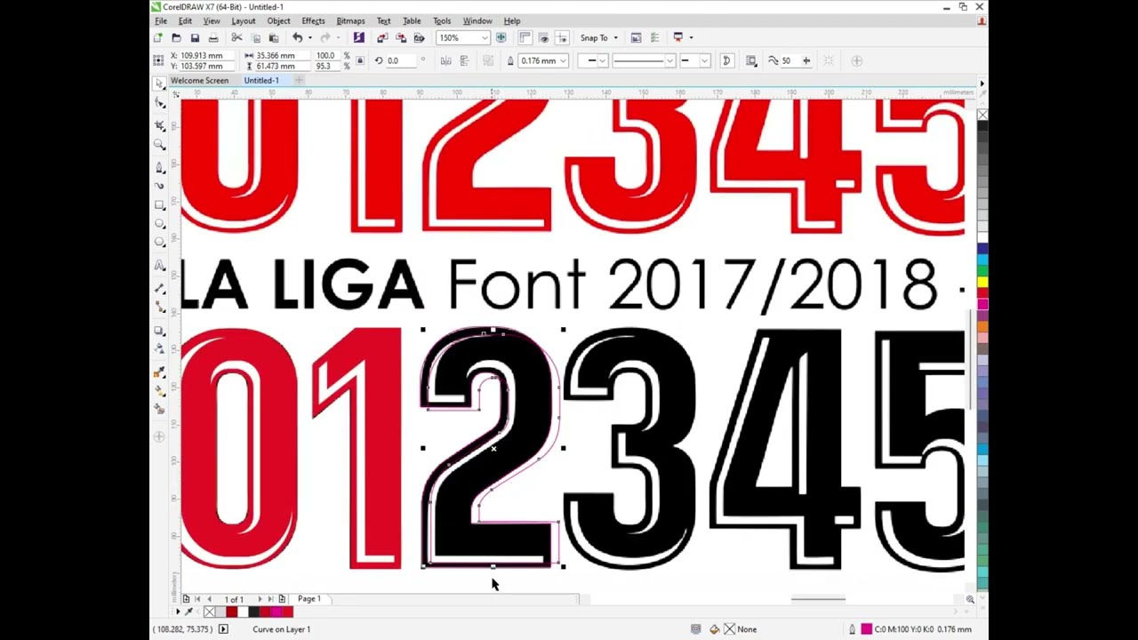 Free Font Football La Liga