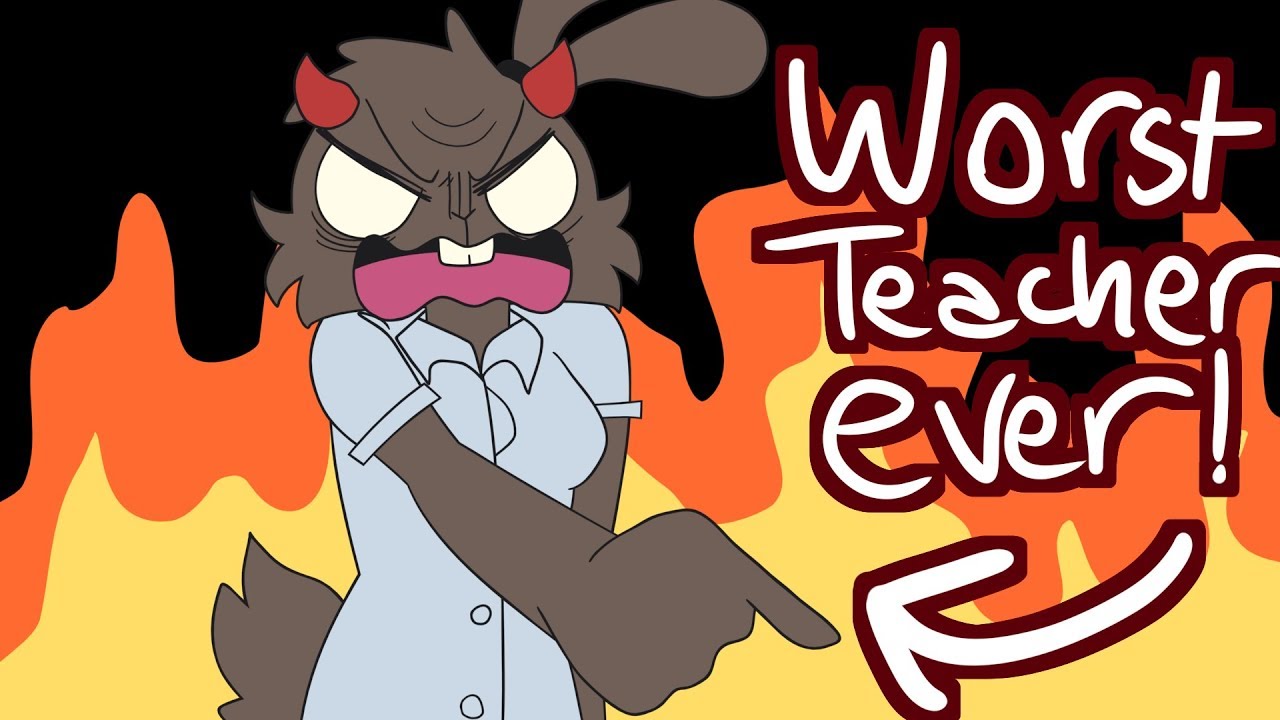 MY WORST TEACHER EVER (animation)