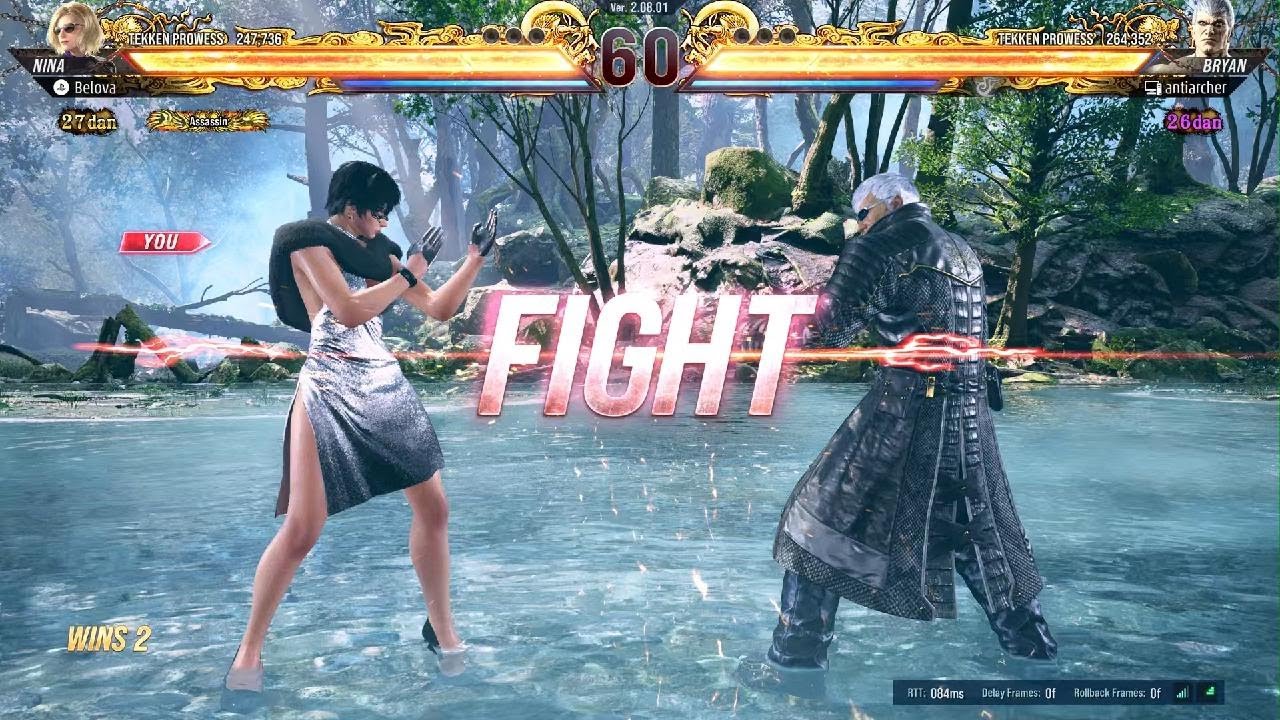 TEKKEN8 Nina vs Bryan
