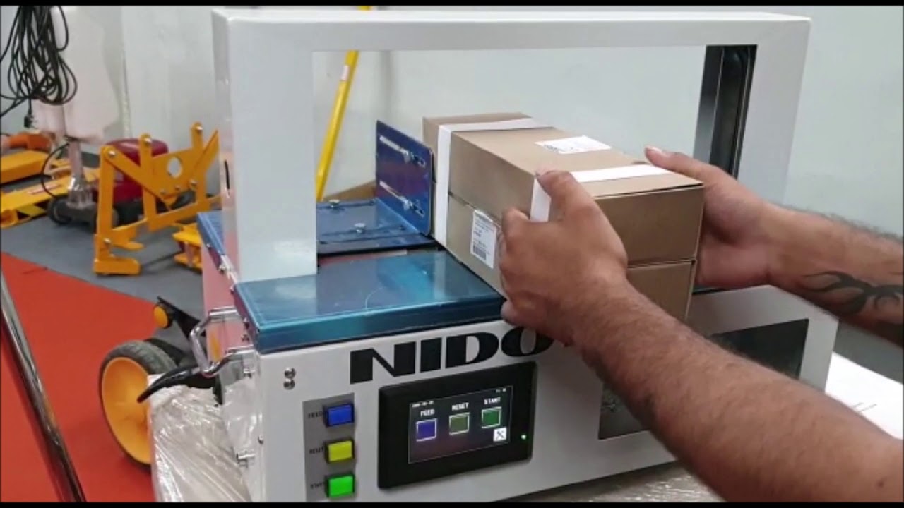 NIDO Automatic Paper Banding Machine  Ideal For Printing ,Merchandise & Food Industry