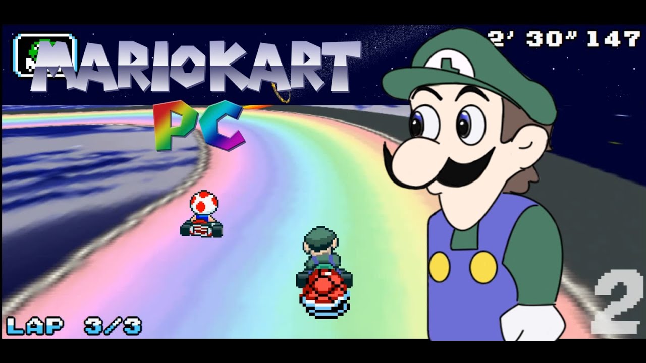 Mario Kart PC Custom Tracks Gameplay