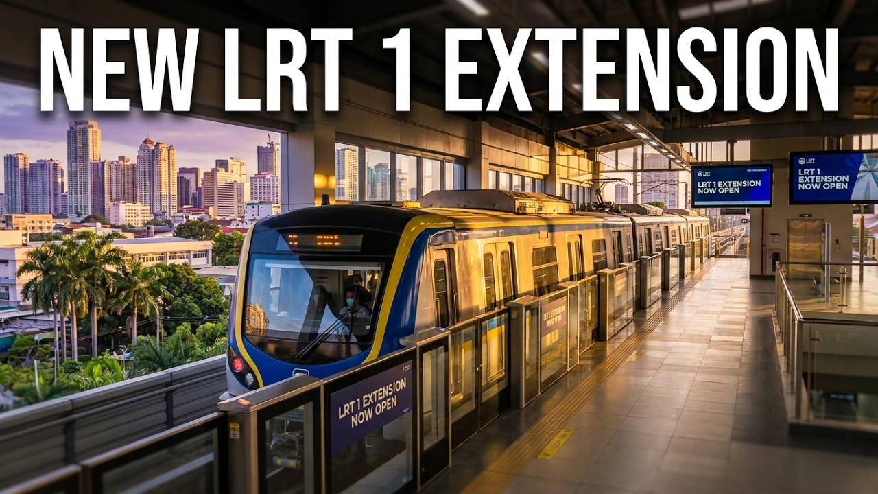 RIDING LRT 1 NEWEST ADDED TRAIN STATIONS FROM REDEMPTORIST-ASEANA TO DR. SANTOS IN SUCAT