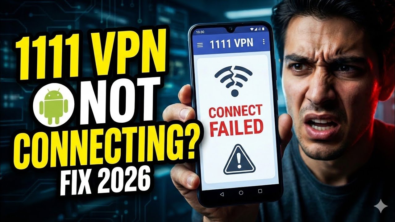 How to fix 1111 vpn connection problem 2026