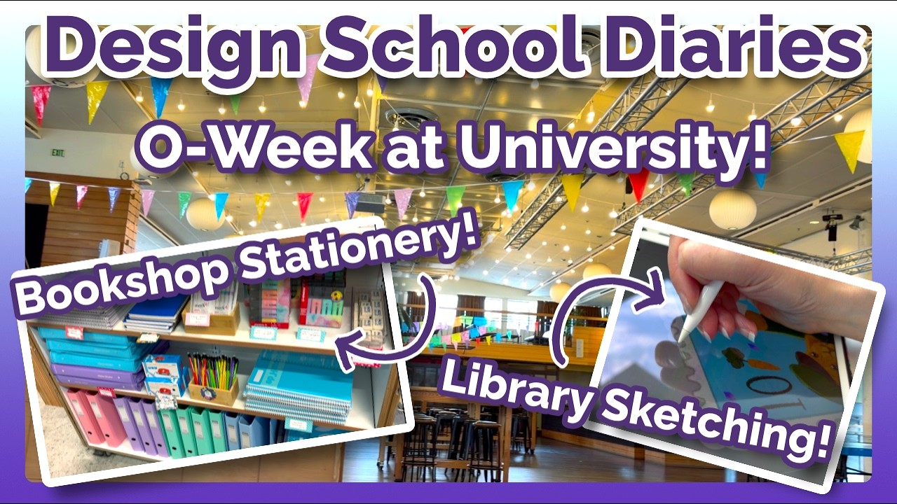 O-Week | My First Week at Design School for My MFA!