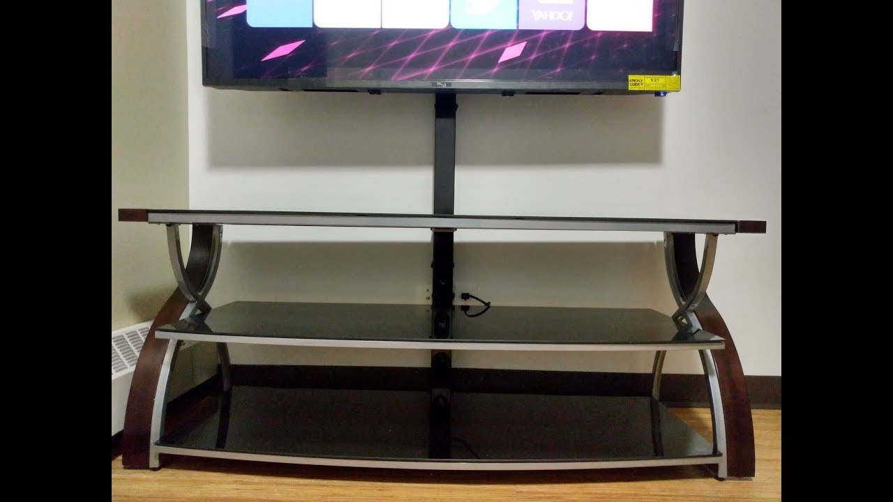 Whalen 3-in-1 TV Stand (BBCXL54-NV) (BBXL54NV) Assembly