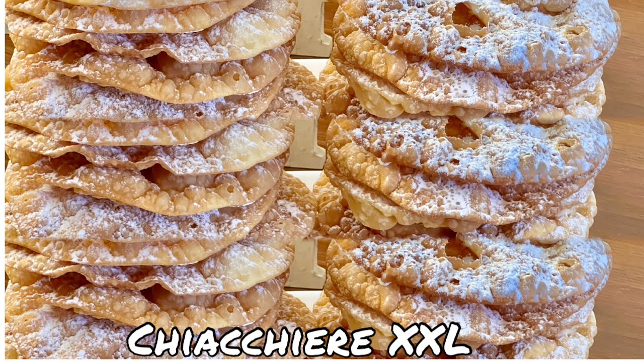 Non perderti questa deliziosa ricetta di CARNEVALE  il segreto delle chiacchiere mille bolle XXL