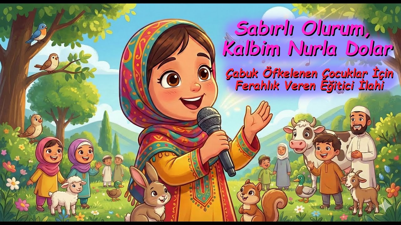 Çocuk Şarkıları - Sabırlı Olurum, Kalbim Nurla Dolar