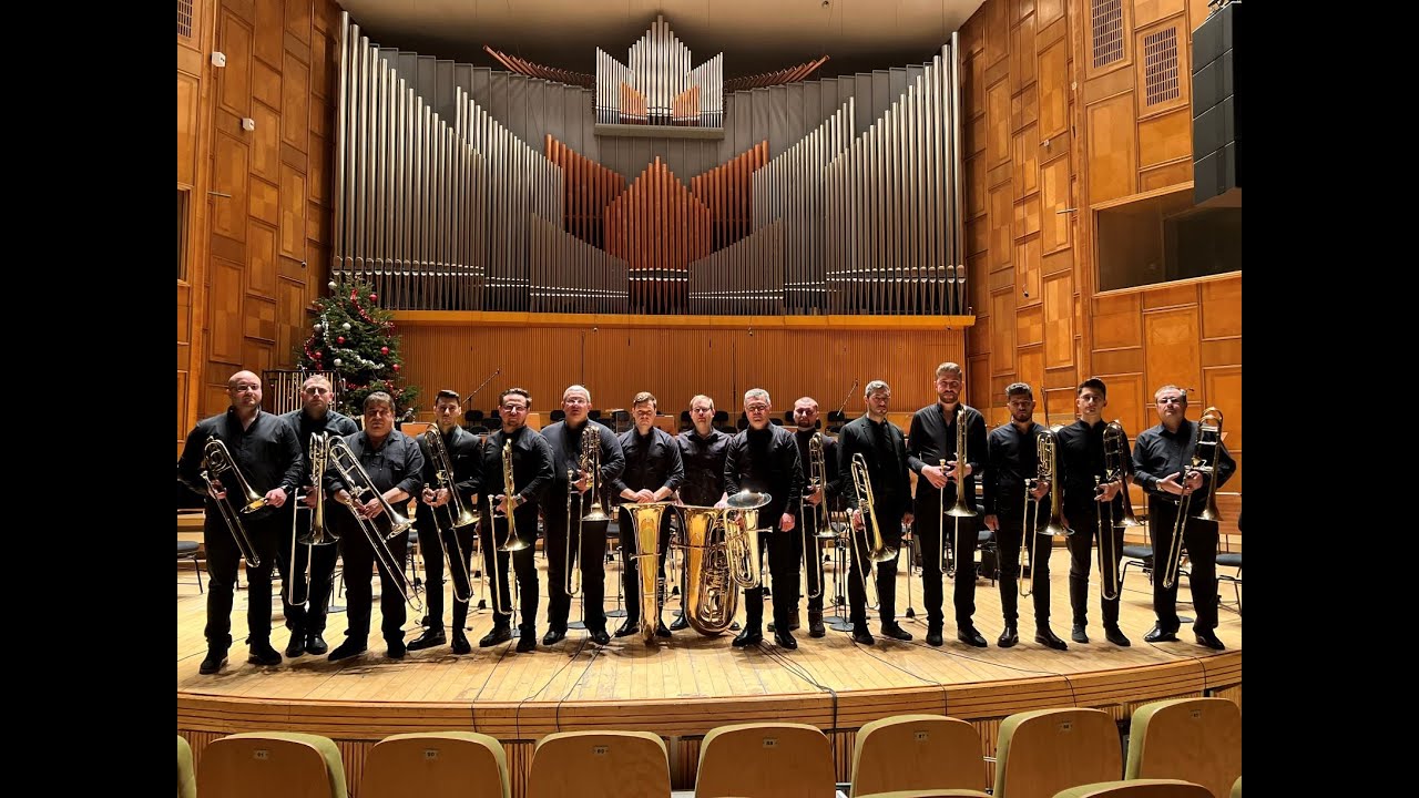 W.A. Mozart - Requiem | Lacrimosa - Trombone Choir - Hommage a notre professeur