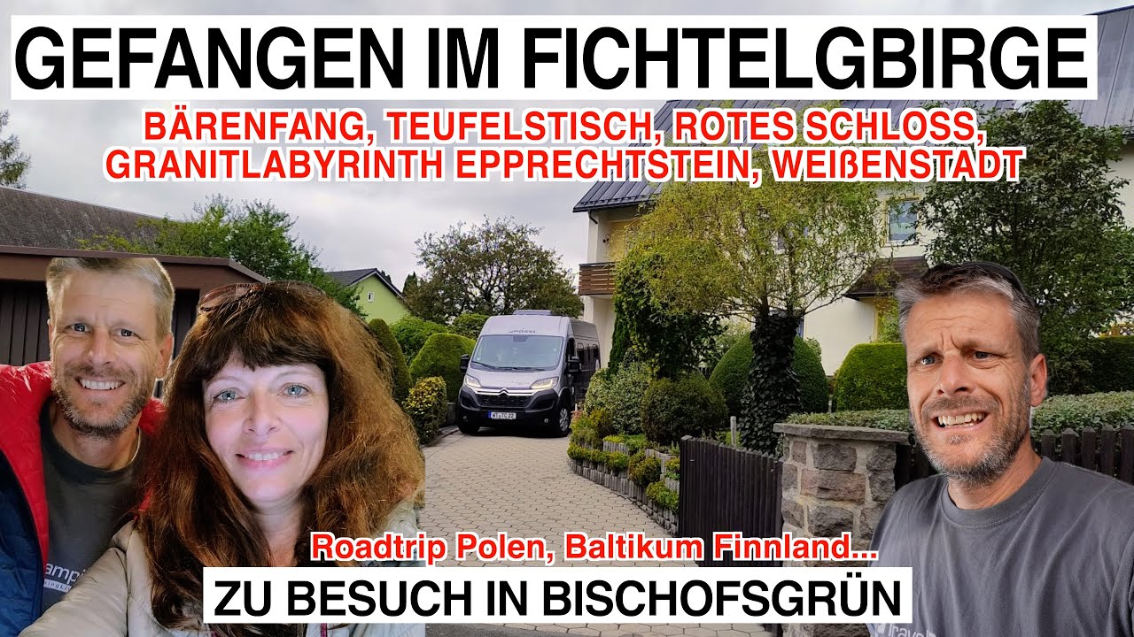 #1001 GEFANGEN! Unterwegs mit Heike im Fichtelgebirge | Teufel, Schloss, Labyrinth und Kuchen