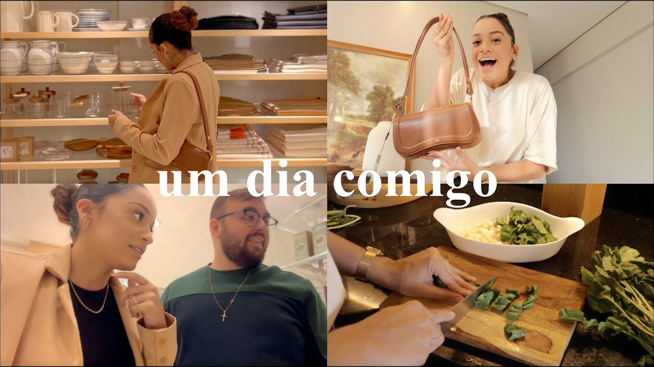 Preparando almoço, rotina, passeio no shopping e um jantar diferente + compras e recebidos.