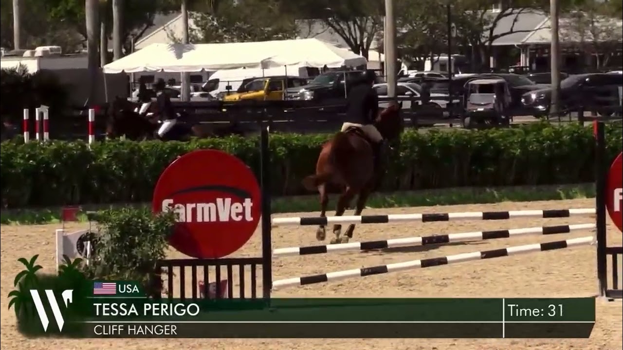 WEF 7 1.05M Classic Jumper Amateur - Tessa Perigo - Cliff hanger