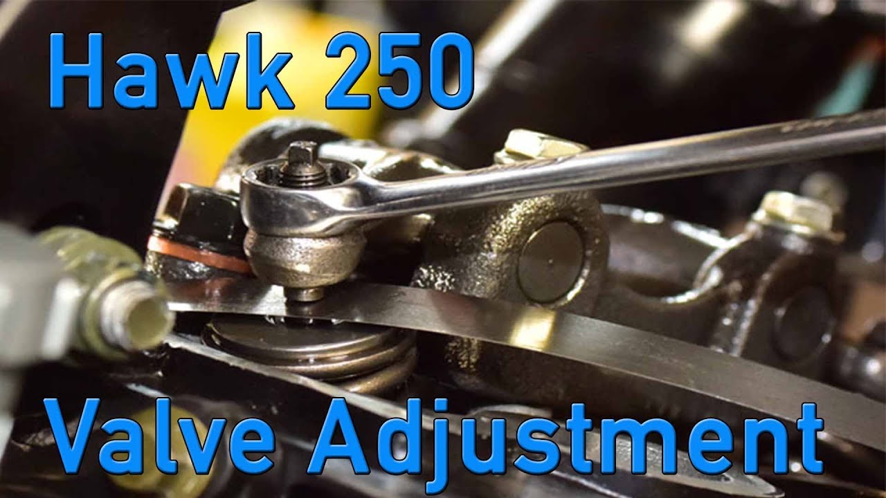 Hawk 250 Valve Lash Adjustment - Tao Tao TBR7 Honda CG