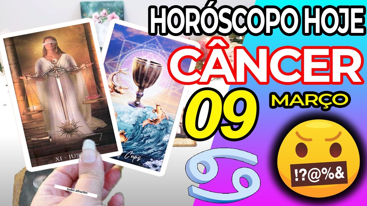 🆘URGENTE🆗QUE SURPRESA VOCÊ VAI TER🤬 Câncer ♋ 9 Março 2026 | Horoscopo do dia de hoje ♋ Tarot Câncer