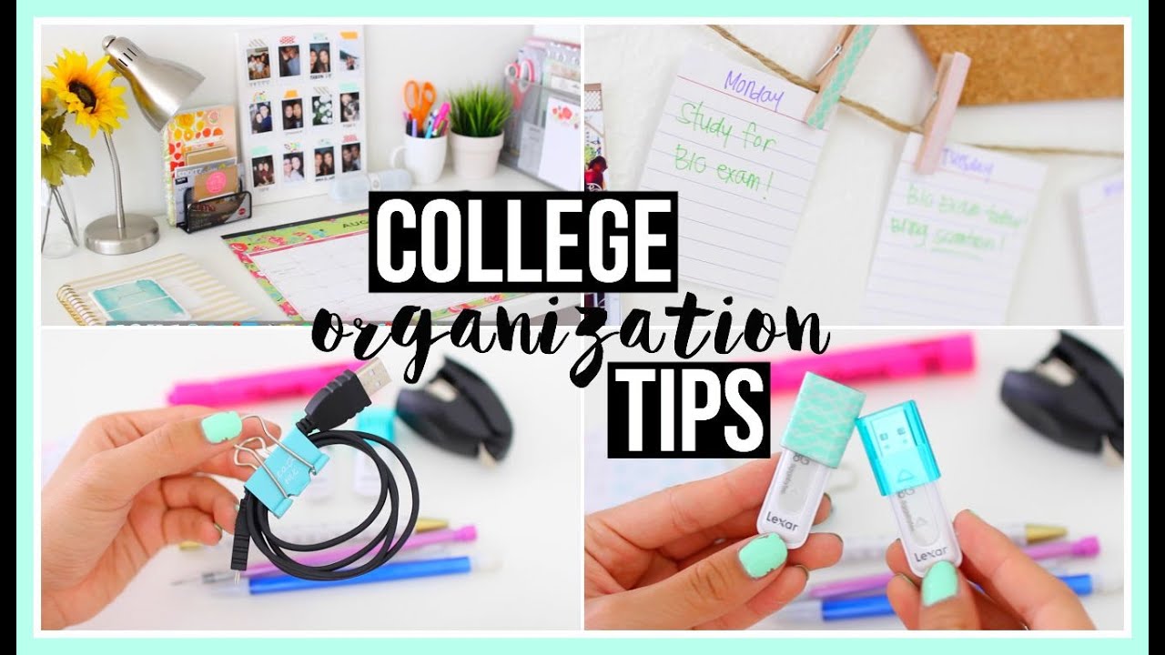 College Organization Tips! ♡ Karina Lynn Kho