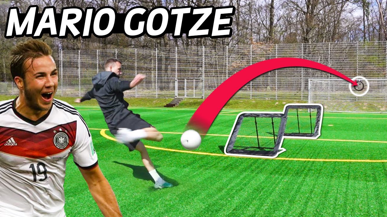 MARIO GOTZE VS IMPOSSIBLE VOLLEY CHALLENGE
