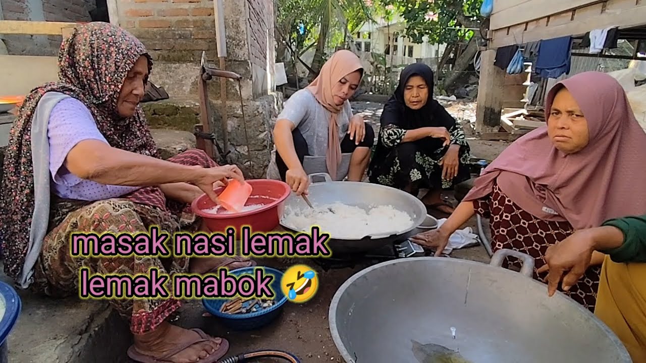 Masak nasi lemak #nasiuduk #acehbesar 